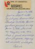 Bateman, Gladys Violetta - Note from Calvin Richard Baumgartner on his wife's passing