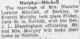 Lee, Blanche Loraine and Murphy, Everett - Marriage Announcement - The Ledger Star - on July 3, 1939 Lee, Blanche Loraine and Murphy, Everett - Marriage Announcement - The Ledger Star - on July 3, 1939