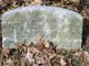 Dillin, Elizabeth - Headstone (front) in grave O-1-14 M at the Woodbury Friends Burial Ground, Woodbury, NJ