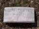 Headstone of Elizabeth H. Fogg in lot B40 at the Friends' South-Western Burial Ground, 236 Powell Lane, Upper Darby, PA.