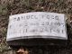 Headstone of Samuel Fogg in lot B40 at the Friends' South-Western Burial Ground, 236 Powell Lane, Upper Darby, PA. Headstone of Samuel Fogg in lot B40 at the Friends' South-Western Burial Ground, 236 Powell Lane, Upper Darby, PA.