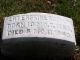 Headstone of Bert Erskine Rudolph in lot I68 at the Friends' South-Western Burial Ground, 236 Powell Lane, Upper Darby, PA.