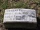 Headstone of Deborah F. Rudolph in lot B0 at the Friends' South-Western Burial Ground, 236 Powell Lane, Upper Darby, PA.