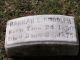 Headstone of Hannah L. Rudolph in lot B0 at the Friends' South-Western Burial Ground, 236 Powell Lane, Upper Darby, PA.