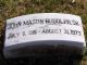 Headstone of John Mason Rudolph, Sr. in lot I254 at the Friends' South-Western Burial Ground, 236 Powell Lane, Upper Darby, PA. Headstone of John Mason Rudolph, Sr. in lot I254 at the Friends' South-Western Burial Ground, 236 Powell Lane, Upper Darby, PA.