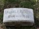 Headstone of Samuel F. Rudolph in lot B0 at the Friends South-Western Burial Ground, 236 Powell Lane, Upper Darby, PA.