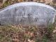 Rudolph, Sarah L. - Headstone (front) in grave O-3-24 M at the Woodbury Friends Burial Ground, Woodbury, NJ