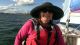 Laura Lisa Nichols - Running the Jib Sail, Sailing on Fishers Island Sound - 14 Sep 2013