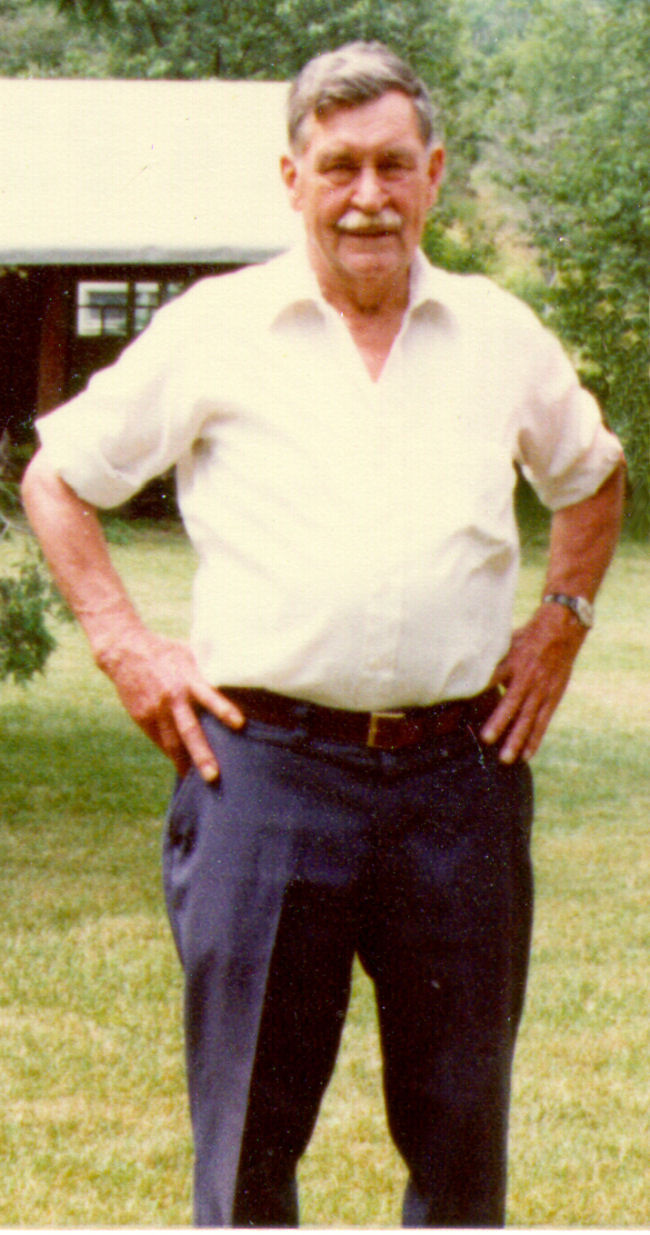 Robert Erskine Rudolph (b. 1912) during the summer of 1982