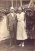 August 5, 1934 - Ernest John Rudolph and his youngest child Emma Jane Rudolph