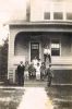 Ernest John Rudolph, his second wife Maude Gertrude Pindell, John Mason Rudolph Sr., Robert Erskine Rudolph - July 5, 1925 - Might be at the Pindell inlaws home