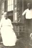Mary Hansell and Samuel Fogg Rudolph, long time caretakers of and residents at the Friend's Southwestern Burial Ground. Both are buried there