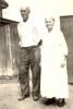 Mary Hansell and Samuel Fogg Rudolph, long time caretakers of and residents at the Friend's Southwestern Burial Ground. Both are buried there