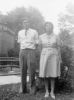 Robert Ernest Rudolph with his mother Evelyn Louise Baumgartner in 1947